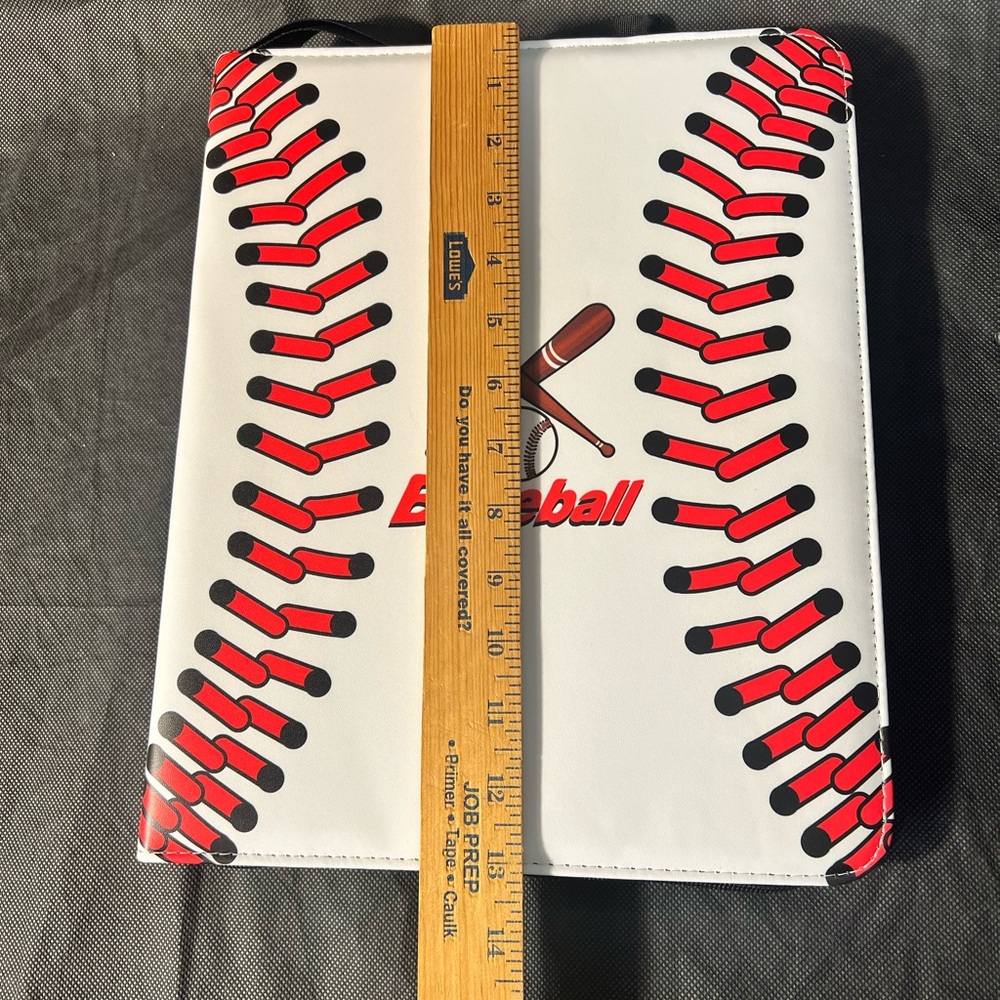 Baseball Themed Binder for cards - Picture 7 of 10